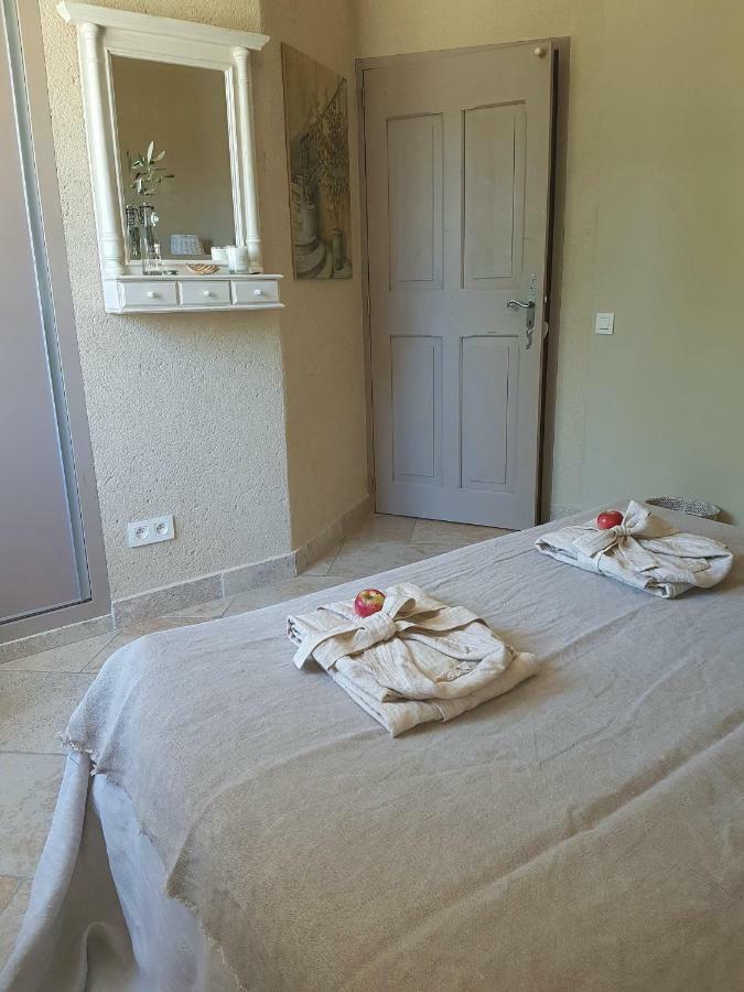 Fontaine De Cerier Bed & Breakfast แกสติญง-ดู-การ์ ภายนอก รูปภาพ